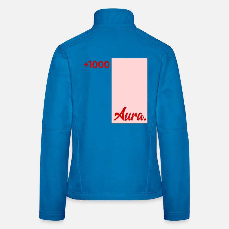 Points d’Aura à Révision Veste en tissu softshell Femme