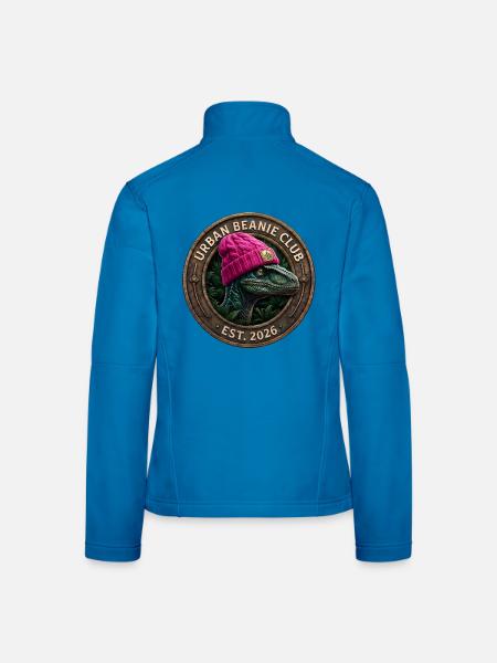Urban Beanie Club - Raptor - Frauen Softshelljacke - Lichtblau - Hinten
