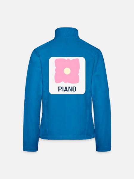 Plan - Frauen Softshelljacke - Lichtblau - Hinten
