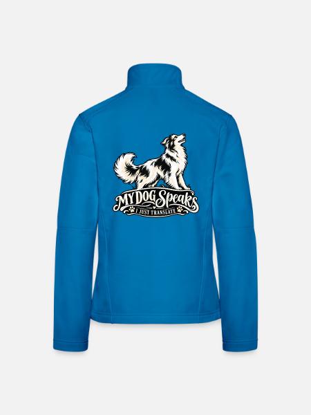 Hundeübersetzer - Frauen Softshelljacke - Lichtblau