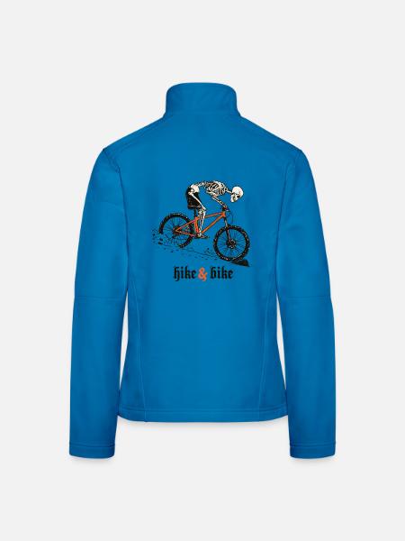 Hike nd bike - Frauen Softshelljacke - Lichtblau - Hinten