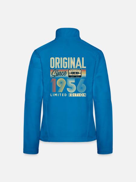 70. Geburtstag, 70 Jahre - Frauen Softshelljacke - Lichtblau