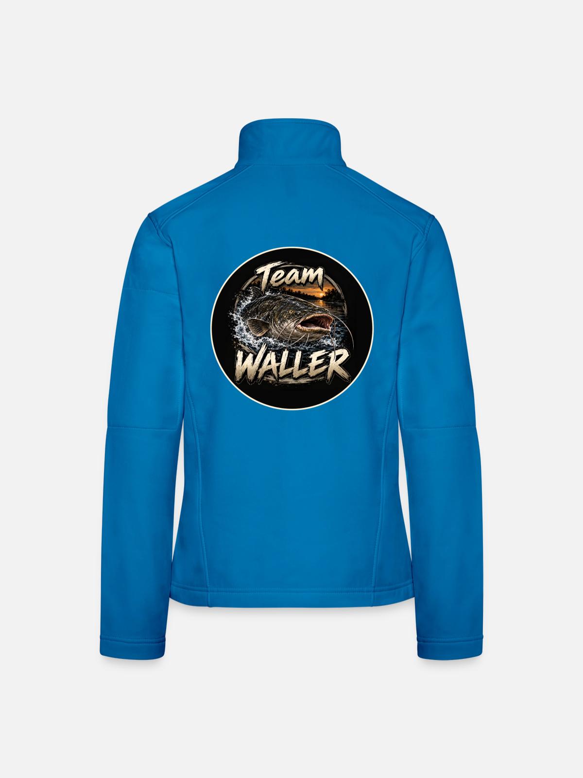 Team Waller - Frauen Softshelljacke - Lichtblau - Hinten