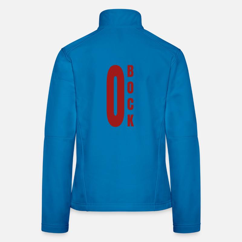 Zéro dollar, 0 dollar, pas de désir, motivation Veste en tissu softshell Femme