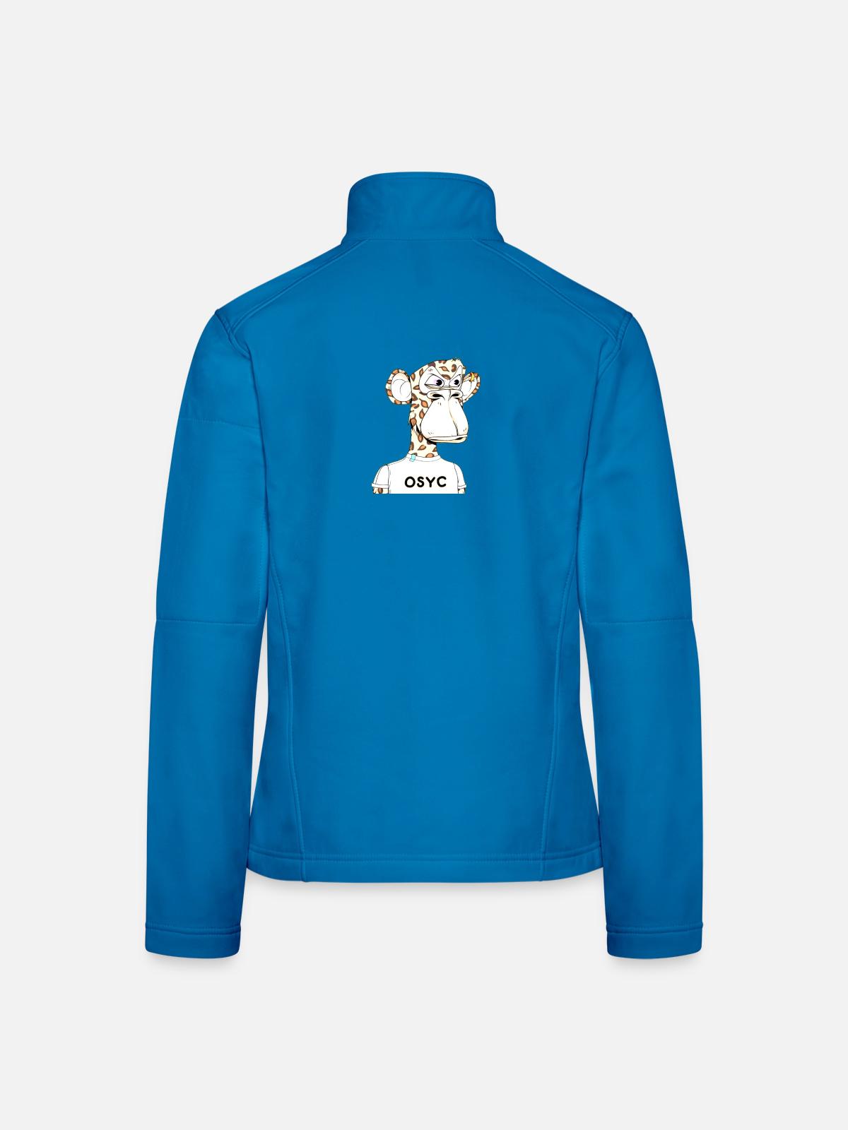 Leo Ape - Frauen Softshelljacke - Lichtblau - Hinten
