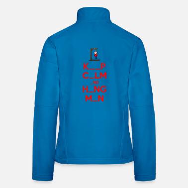 Keep Calm e Hangman Giacca softshell da donna