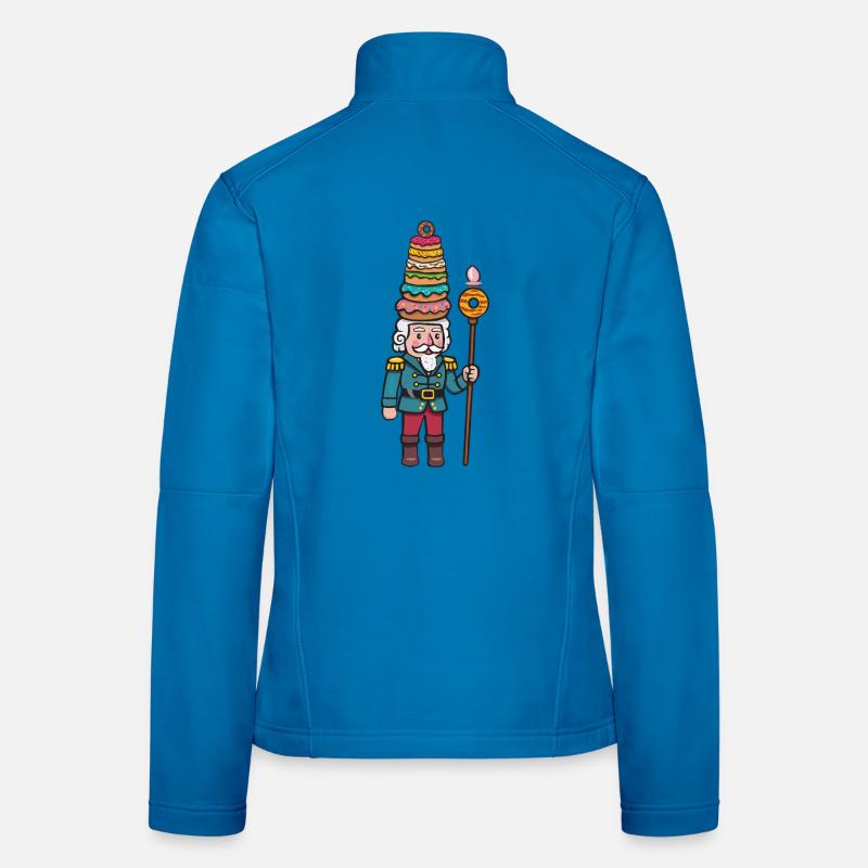Donut-Cracker Nussknacker Frauen Softshelljacke