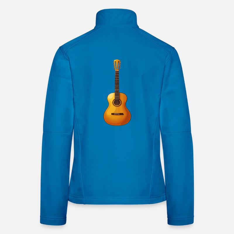 Guitariste Veste en tissu softshell Femme
