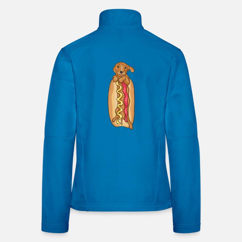 Wursthund Frauen Softshelljacke