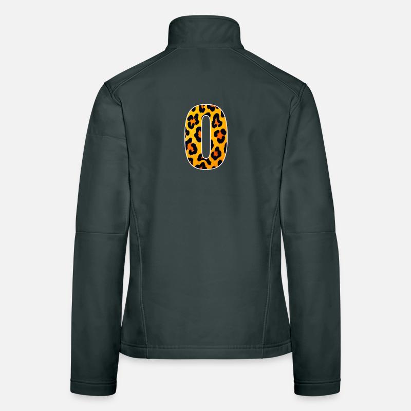 Leopard Zero Print Women's Softshell Jacket