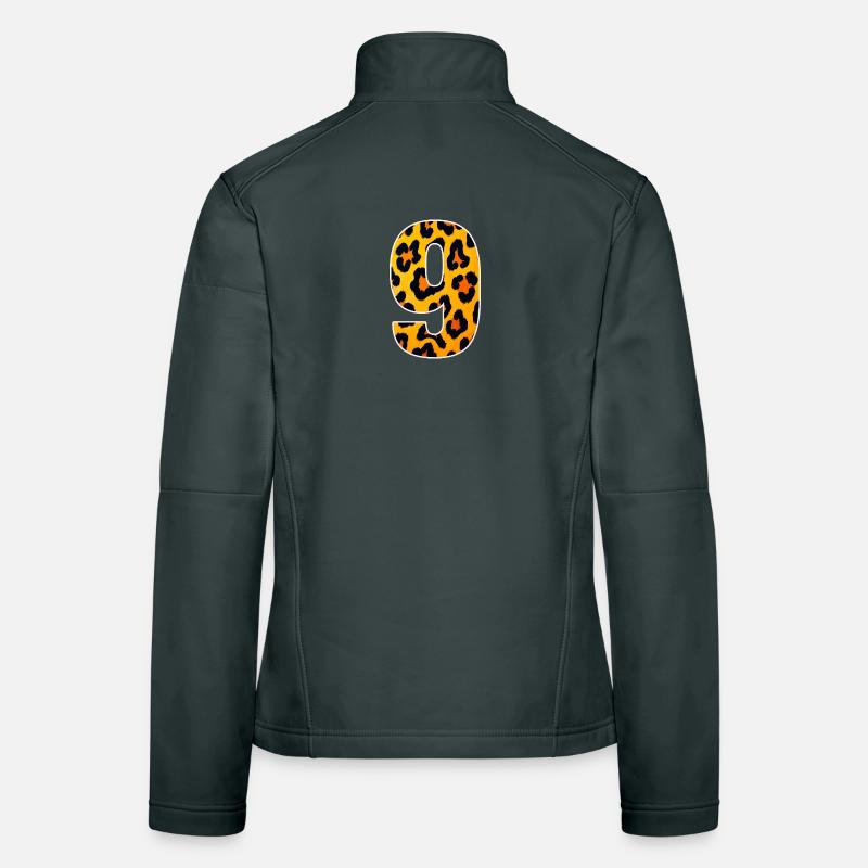 Leopard 9 Sun Print Women's Softshell Jacket