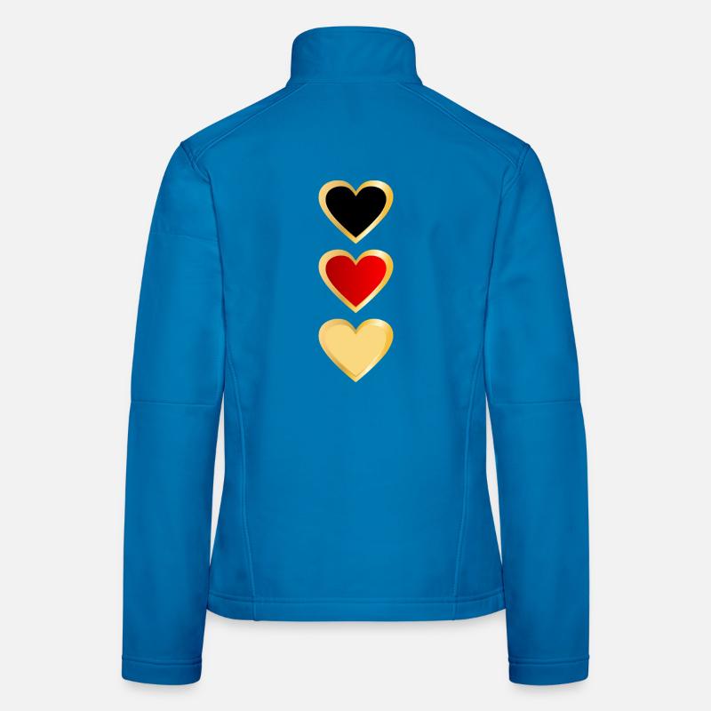 Germany - Heart Team Women's Softshell Jacket