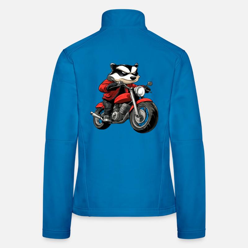 Badgers Motorcycle / Motorcyclist Badger Women's Softshell Jacket