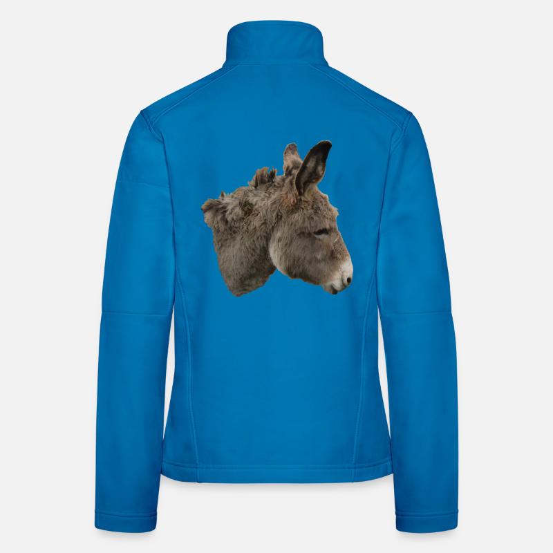 Âne Veste en tissu softshell Femme