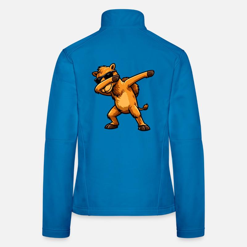 Dabbing Kamel Frauen Softshelljacke