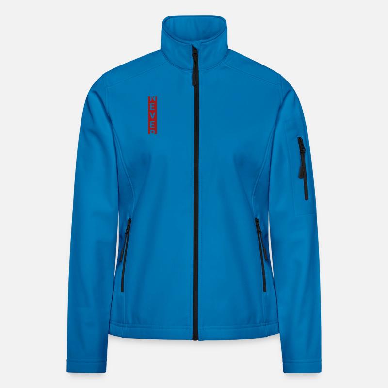 Zero Desire, Never, No Desire Motivation Women's Softshell Jacket