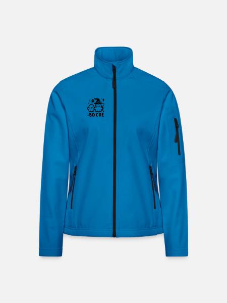 Spuktruppe / Bo Crew für Halloween - Frauen Softshelljacke - Lichtblau