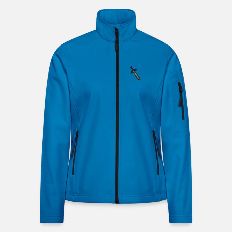 Épée Veste en tissu softshell Femme