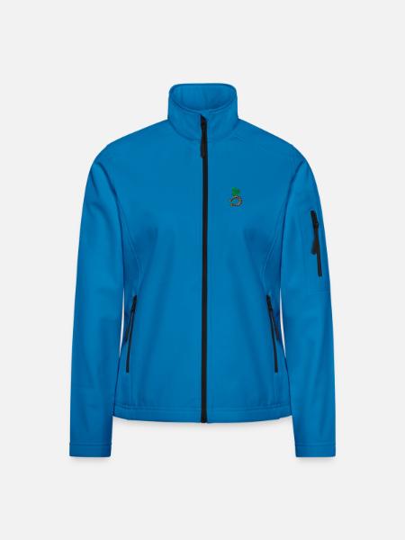 Luck - Frauen Softshelljacke - Lichtblau