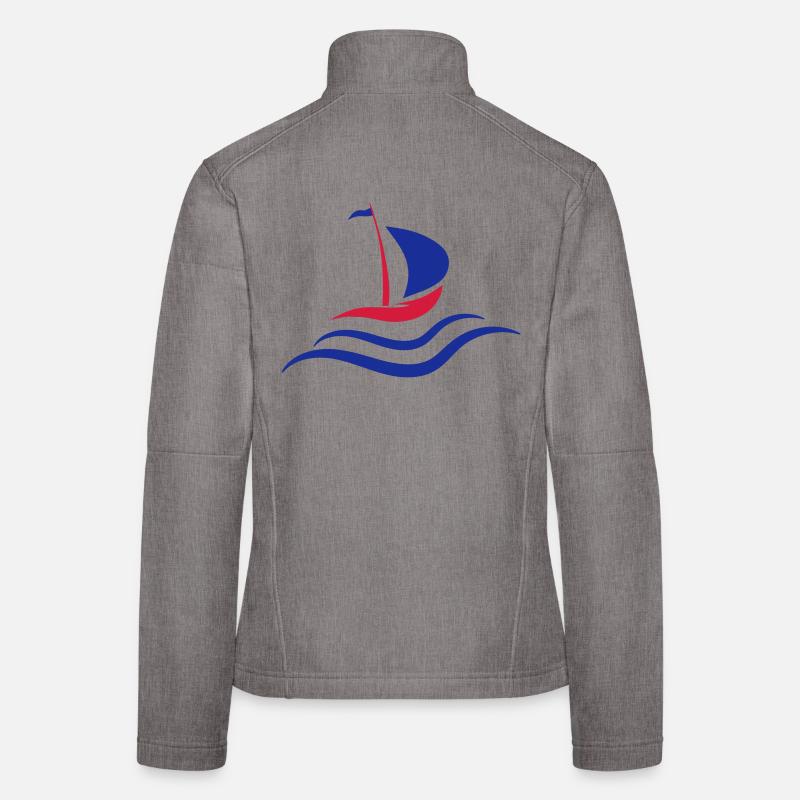 Segelboot Frauen Softshelljacke