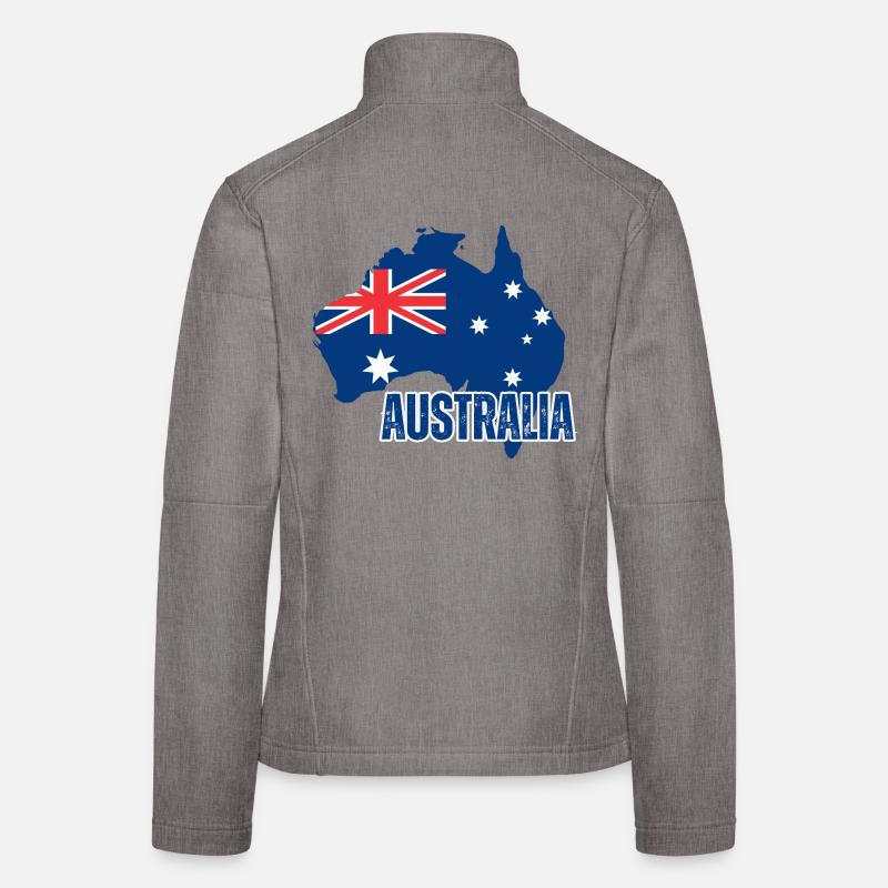 Australische Flagge, Australischer Stolz Frauen Softshelljacke