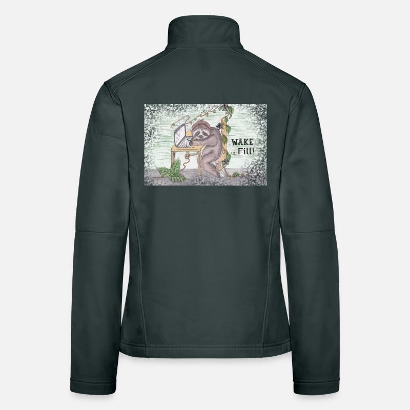 Fill at WORK Frauen Softshelljacke