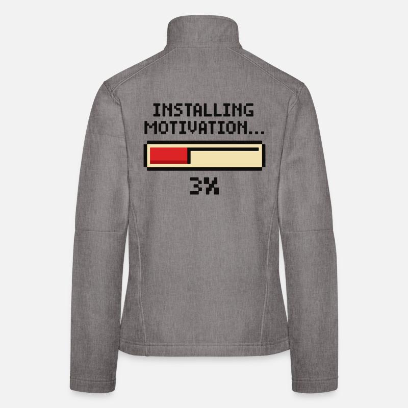 Installing Motivation Progress Women's Softshell Jacket