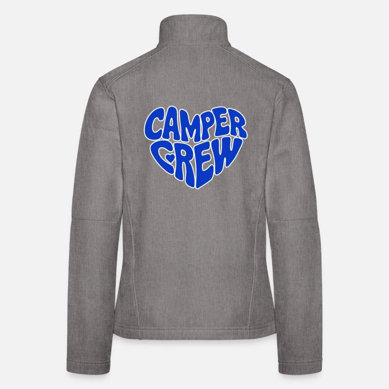 Camper crew Frauen Softshelljacke
