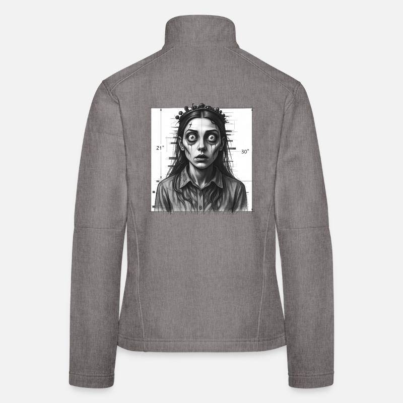 THE WITCH - dark hell Women's Softshell Jacket
