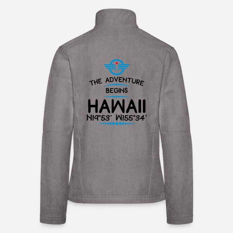 Hawaii Frauen Softshelljacke