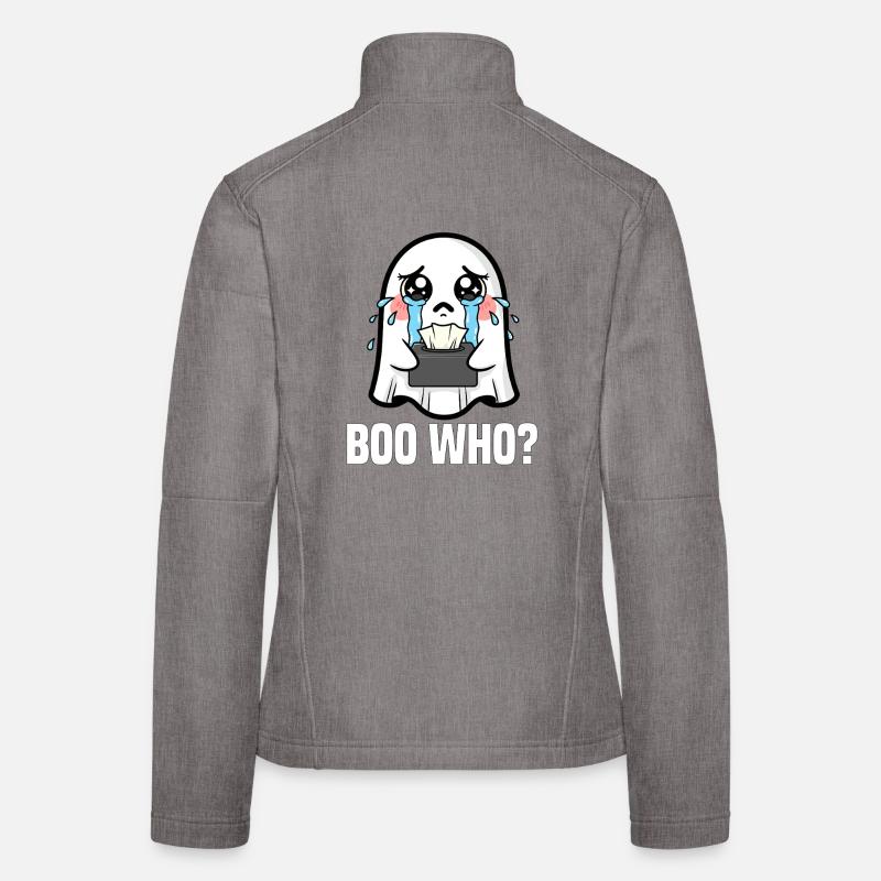 WER WIRD AUSGEBUHT? - GHOST HALLOWEEN Frauen Softshelljacke