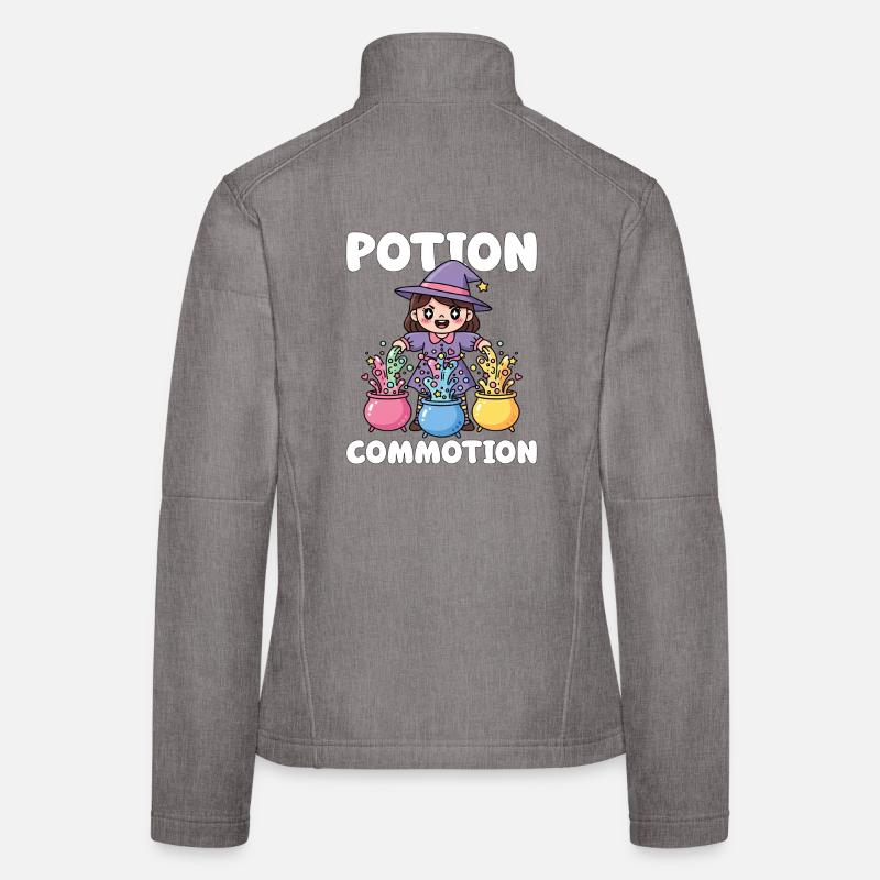 POTION COMMOTION - WITCH HALLOWEEN Women's Softshell Jacket