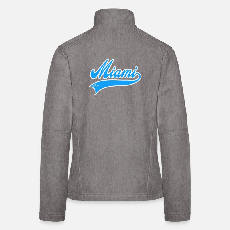 miami florida Frauen Softshelljacke