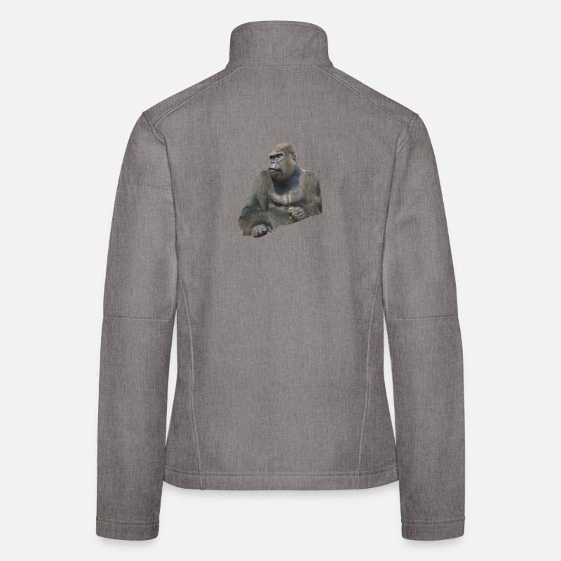 Gorilla - Women's Softshell Jacket - heather grey