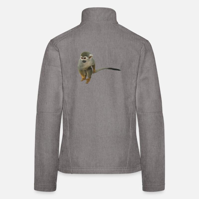 Affe Frauen Softshelljacke