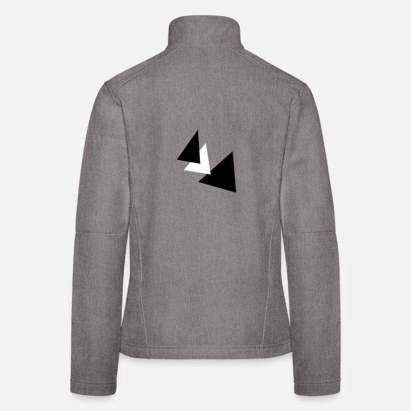 abstract Women's Softshell Jacket
