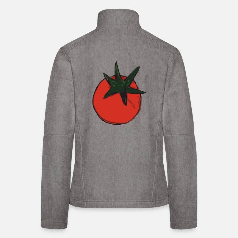 tomate tomate Veste en tissu softshell Femme