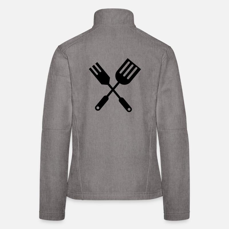 BBQ Küchenbesteck Frauen Softshelljacke