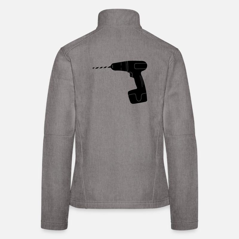 Tool drill logo Women's Softshell Jacket