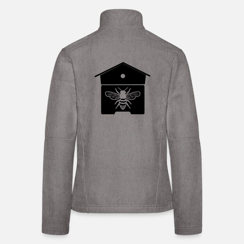 Bee house or bee nest Women's Softshell Jacket