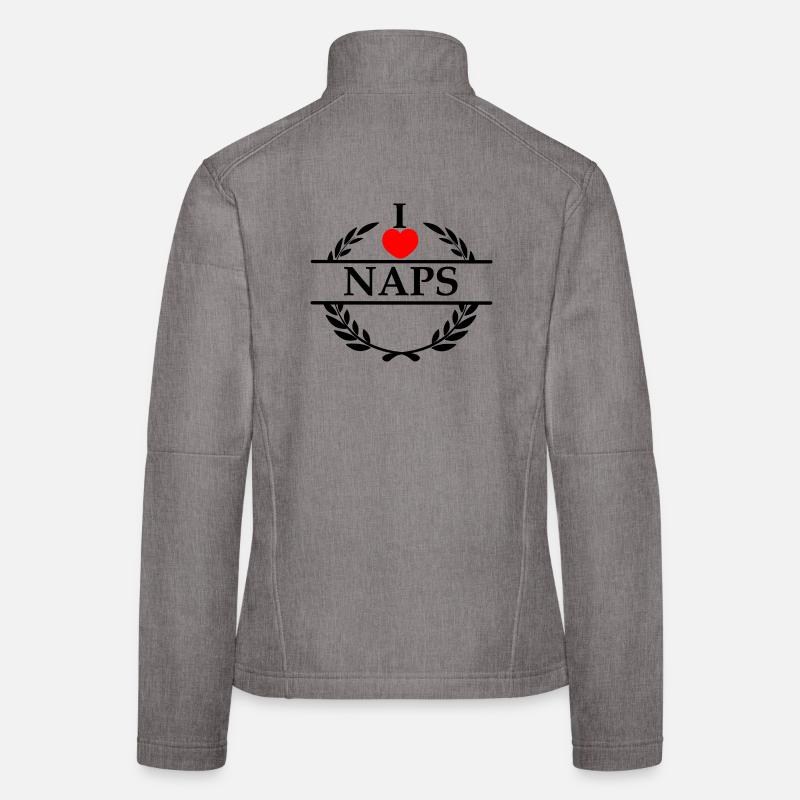 Ich liebe Nickerchen Frauen Softshelljacke