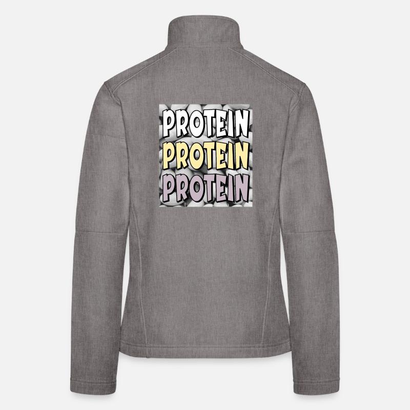 PROTEIN BOHNEN Frauen Softshelljacke