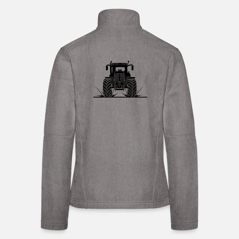 Tractor through mud Women's Softshell Jacket