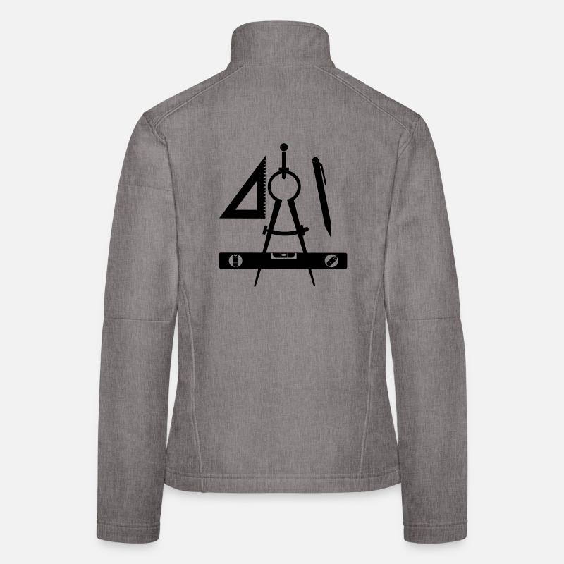 Logo de l’architecte Veste en tissu softshell Femme