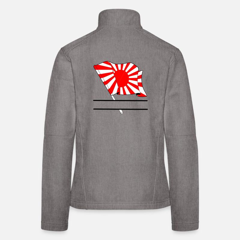 Rising Sun with Namespace Women's Softshell Jacket