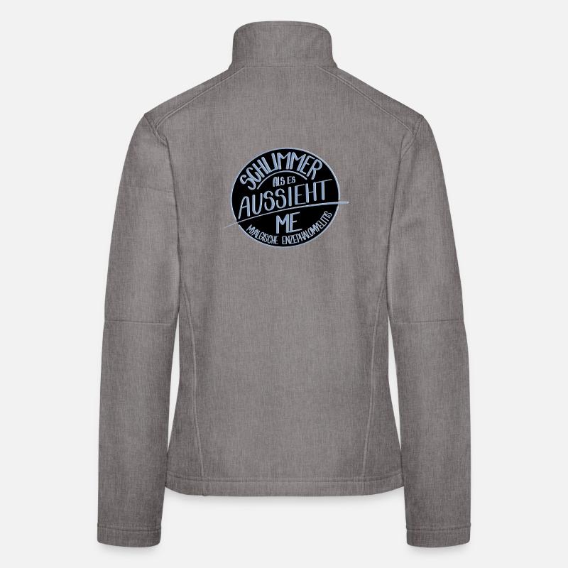 Schlimmer als es aussieht, ME Frauen Softshelljacke