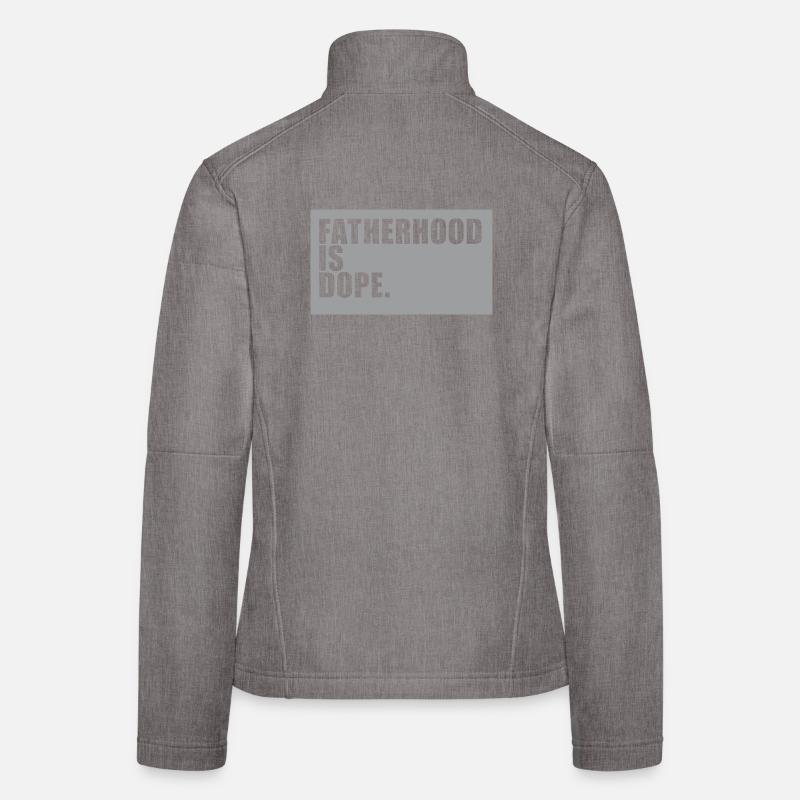 Paternité Veste en tissu softshell Femme