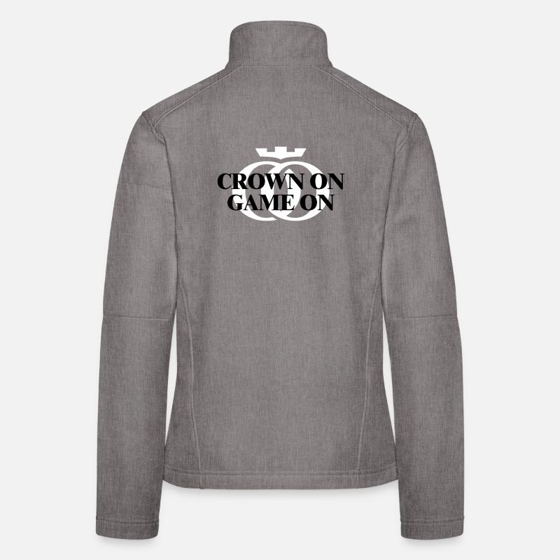 CROWN ON. GAME ON. Oppoline Collection Women's Softshell Jacket
