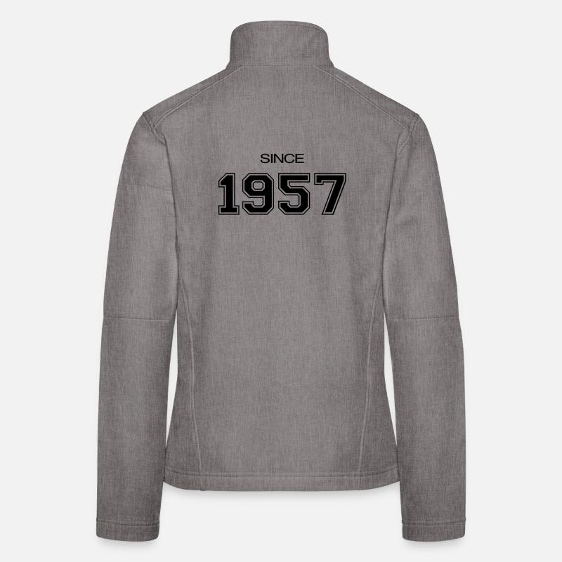 Geburtstag geschenk 1957 Frauen Softshelljacke
