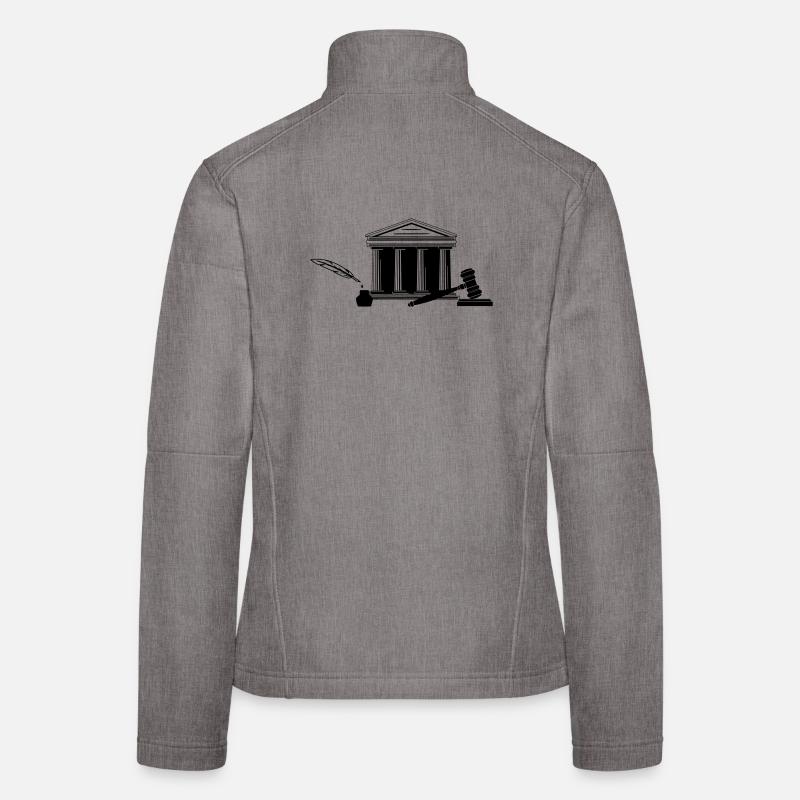 Richter Gerichtsanwalt 30 Frauen Softshelljacke